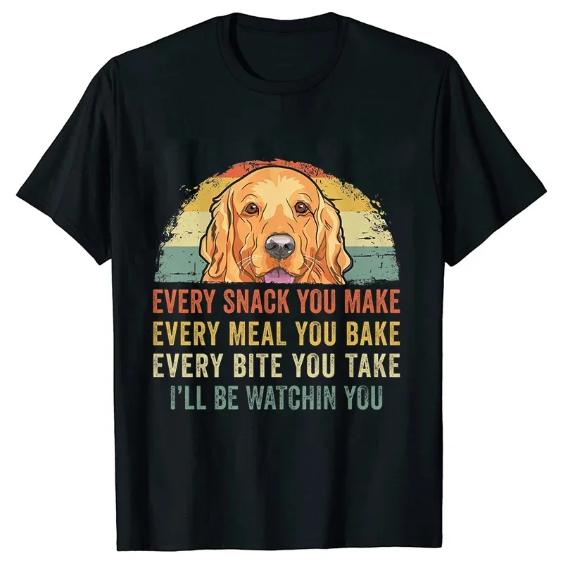Summer Corgi Funny WomenT-Shirt Short Sleeve Tee Clothing Casual Hip Hop Streetwear I’ll Be Watching You Corgi Fashion Tees Tops