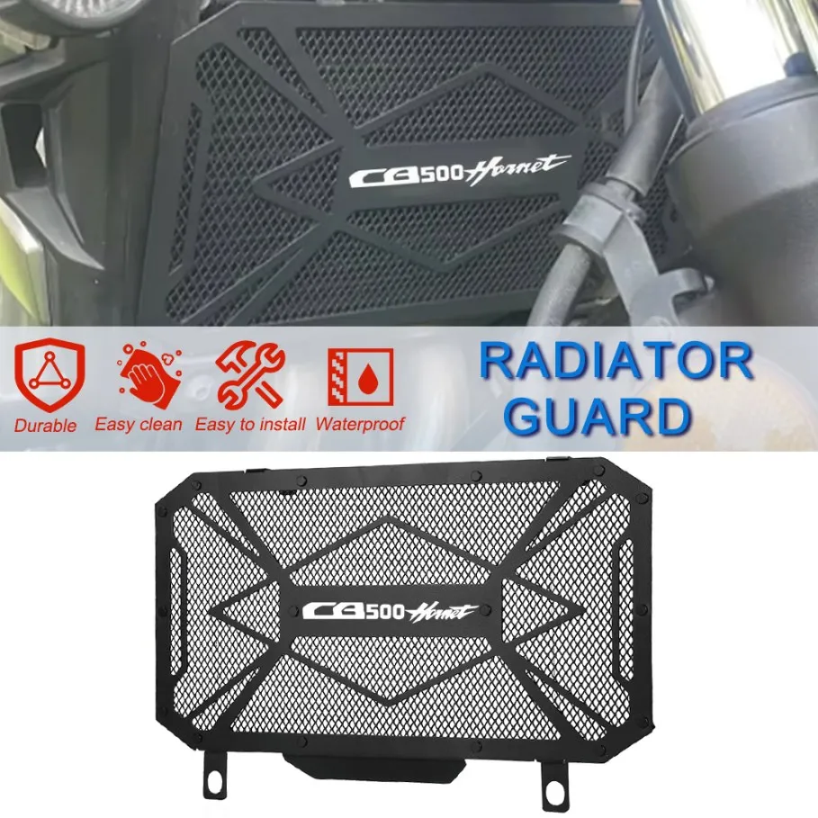 Para honda cb500 hornet cb 500 hornet cb500 2024 2025 grade de radiador da motocicleta guad capa proteção protetor acessórios