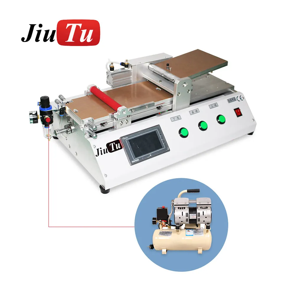 7 Inch Automatic Film Laminating Machine Built In Mini Vacuum Pump For Tablet Screen Repair