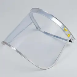 Replacement Face and Bracket PVC Visor for Hard Hat Protector when You Are Trimming Garden or Logging Sturdy Accessory