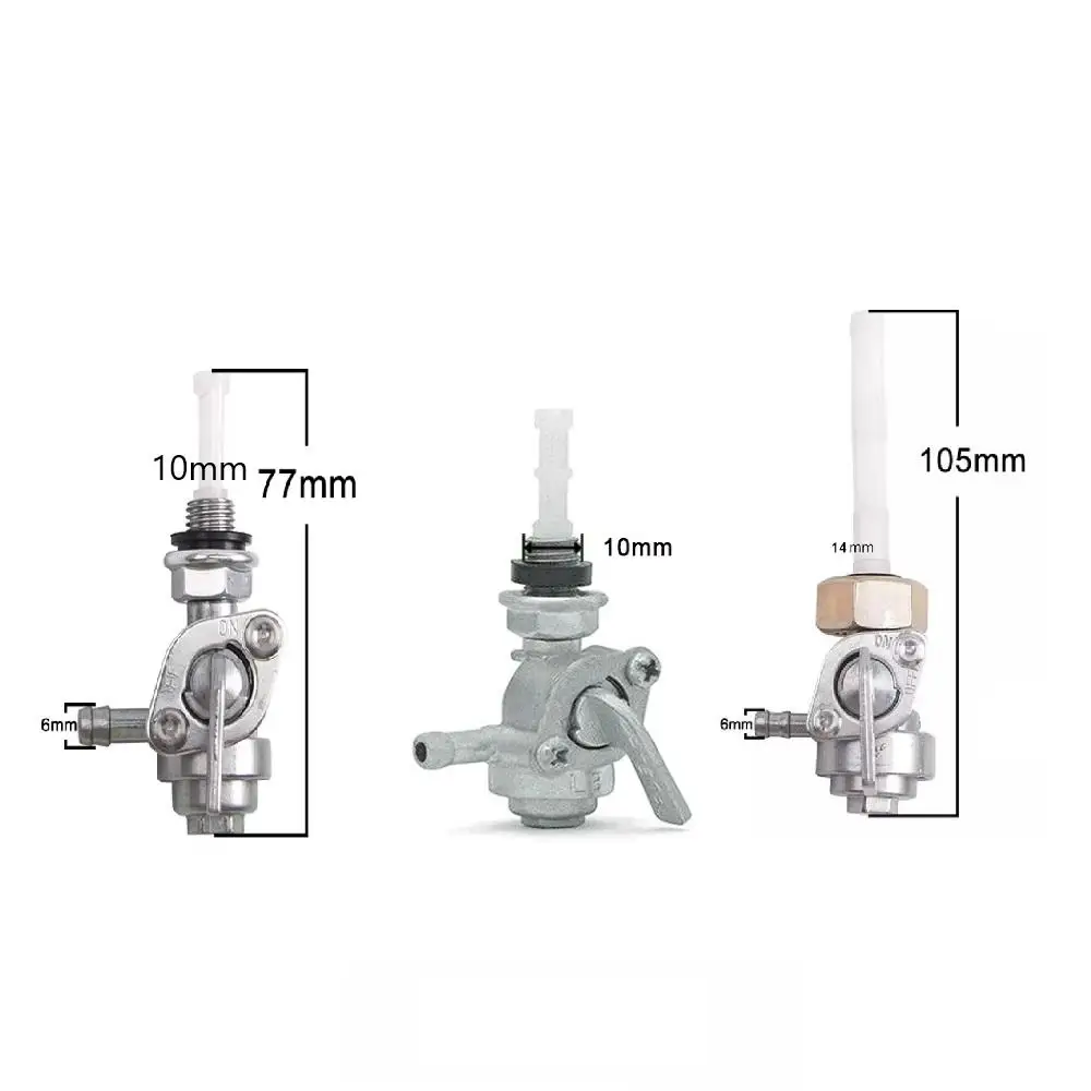 Universal 168F 188F 190F 2kw 5kw Gasoline Generator fuel tank valve switch Gas Fuel Tank switch Motorcycle petcock fuel switch