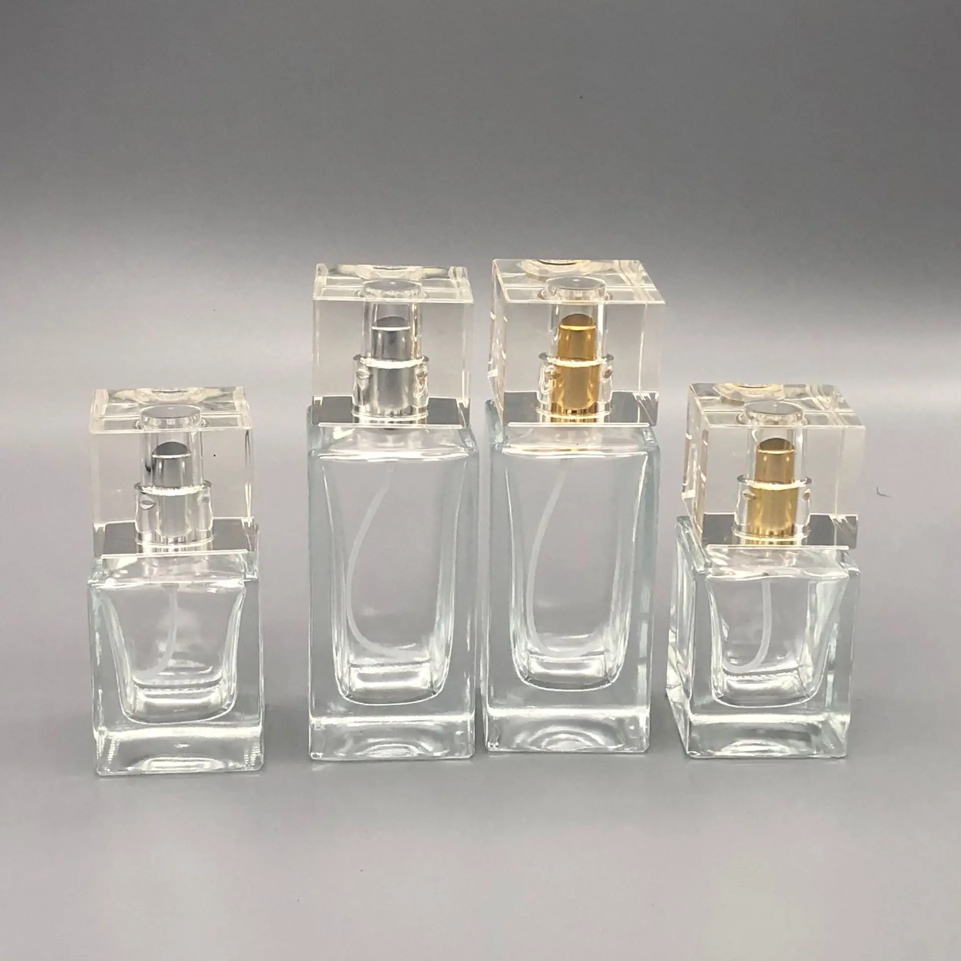 30ML50ML Crystal Perfume Bottle Exquisite Perfume Dispenser Bottle Portable Travel Cosmetic Spray Bottle Glass Empty Bottles