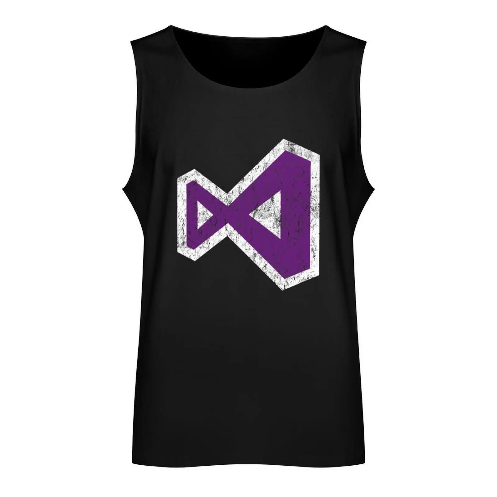 Vintage Visual Studio Tank Top sports t-shirts for men gym accessories men