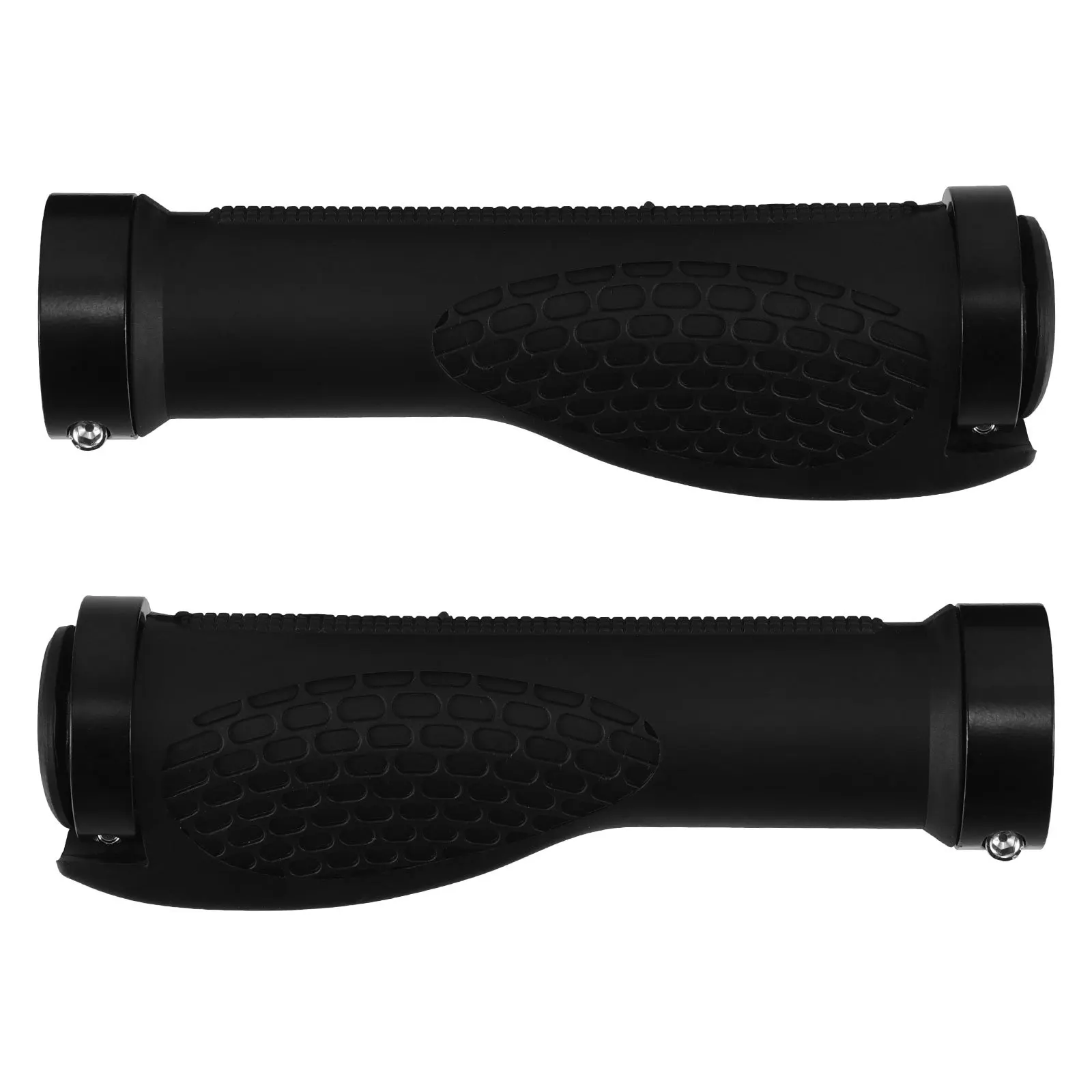 1Pair Mountain Bike Handlebar Grips Ergonomic Design Comfortable Grip Versatile Riding Positions Enhanced Control Suitable