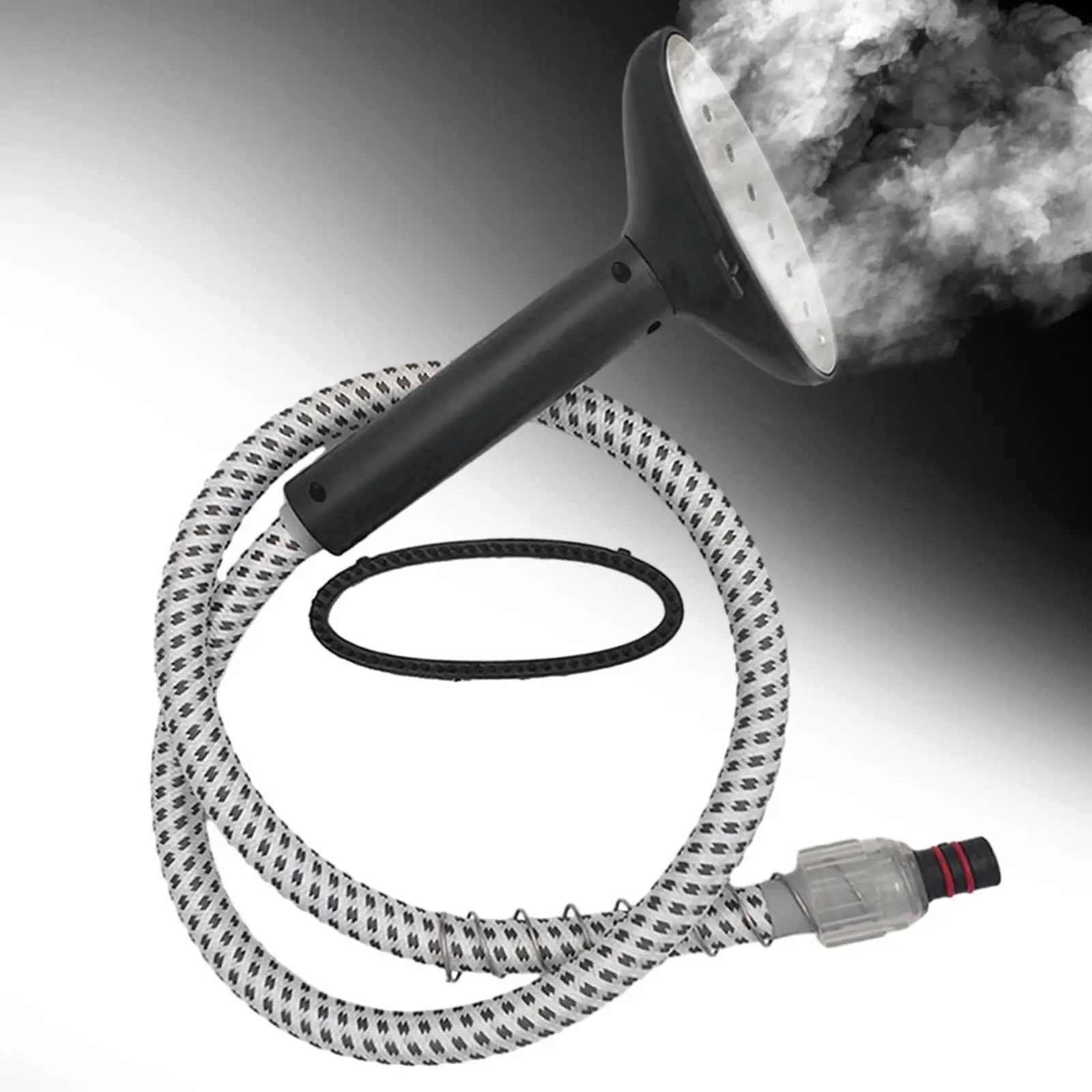 Garment Steamer Guide Hose Steam Nozzle, Replacement Steamer Snap Types Universal with Brush Head