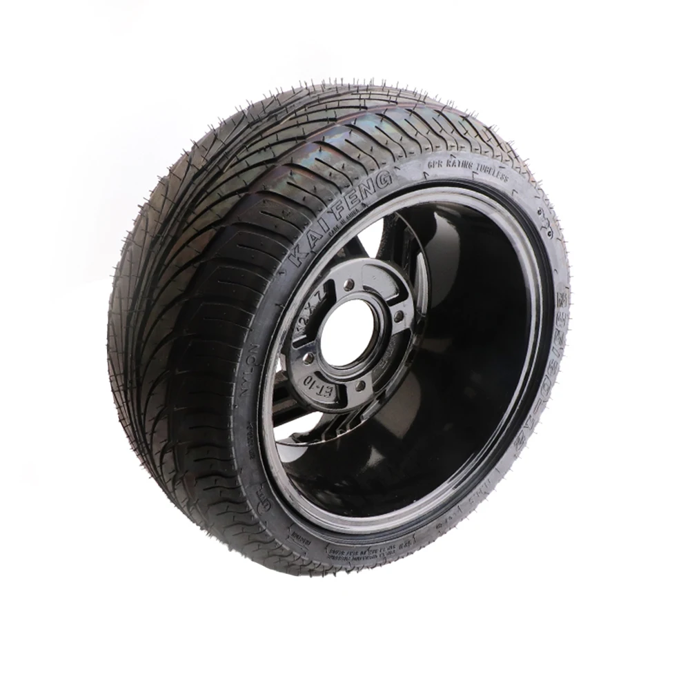 ATV 12-inch Tubeless Tire 235/30-12 Vacuum Tire with Alloy Rim for DIY KART KART Quad Bike Front and Rear Wheels 5