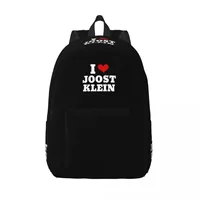 I Love Joost Klein Eurovisions 2024 Europapa Backpack for Men Women Teenage Business Daypack College Shoulder Bag Gift