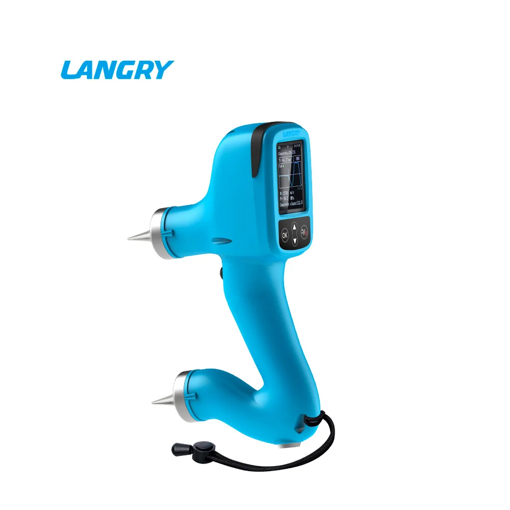 Digital Ultrasonic Pulse Velocity (UPV) Tester with Bluetooth & Software for Concrete Strength and Flaw Detection