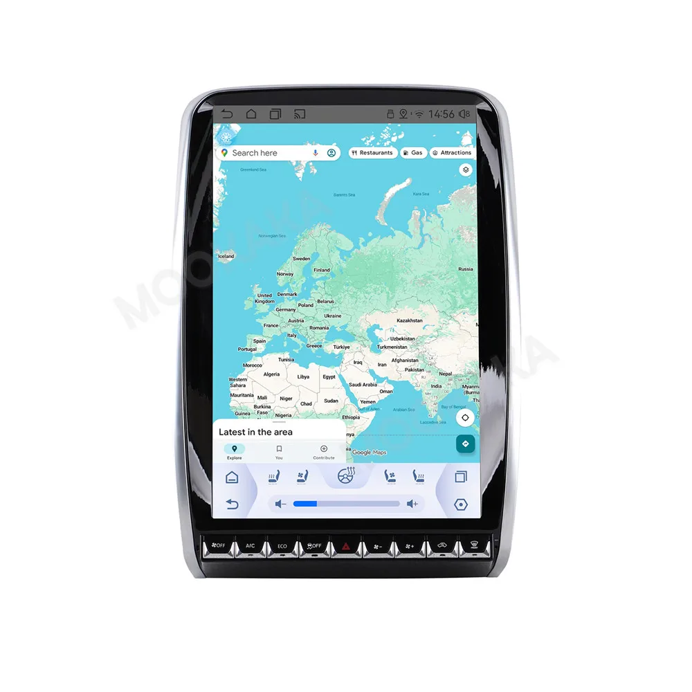 14.5 Inch Android 15 For Dodge Durango 2014-2020 Car Radio Multimedia Player GPS Navigation Wireless CarPlay HD Touch Screen DSP