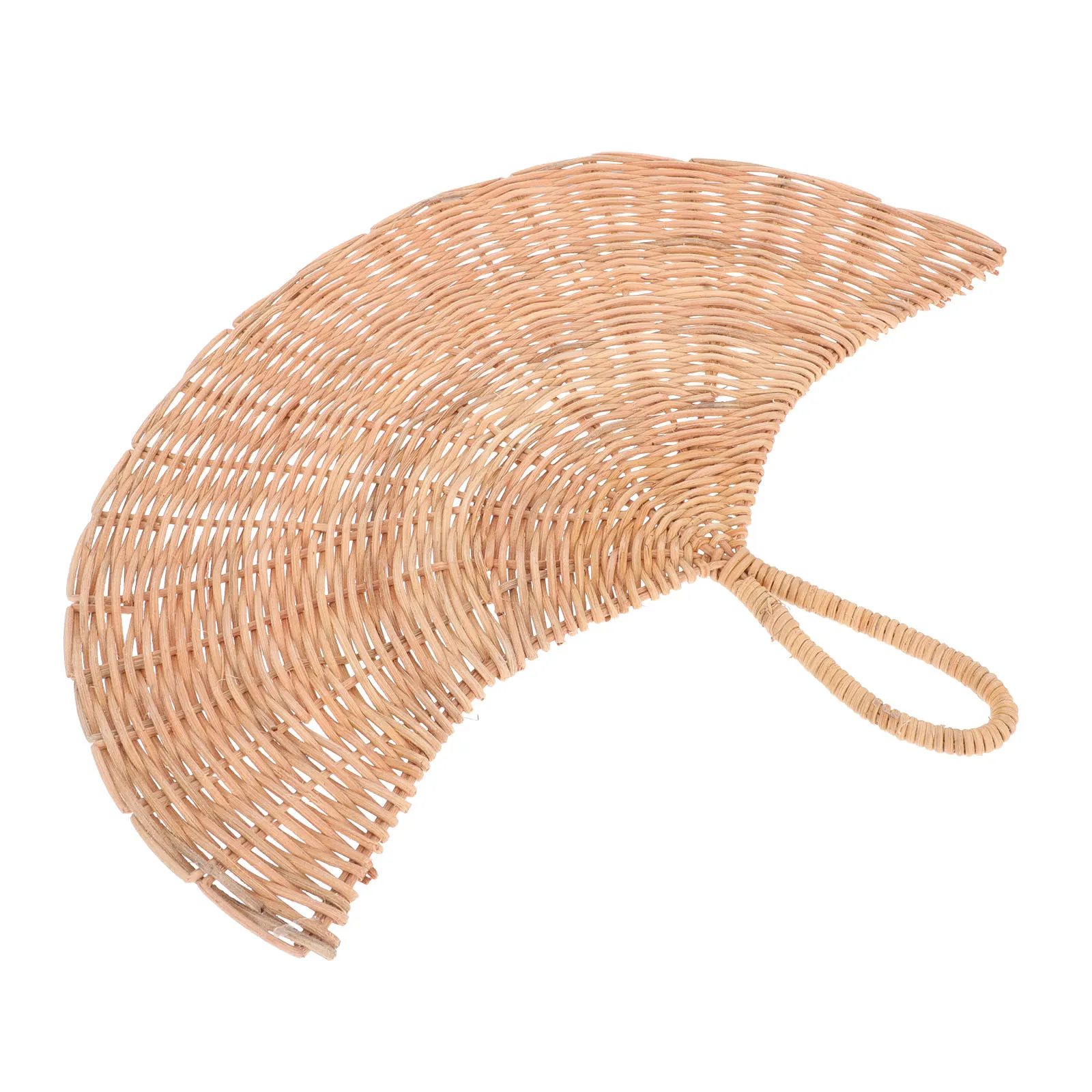 

Rattan Fan Pendant Wall Hanging Ornament Handmade Woven Decor For Home Cafe Bar Restaurant Hotel Nordic Style Natural Hanging