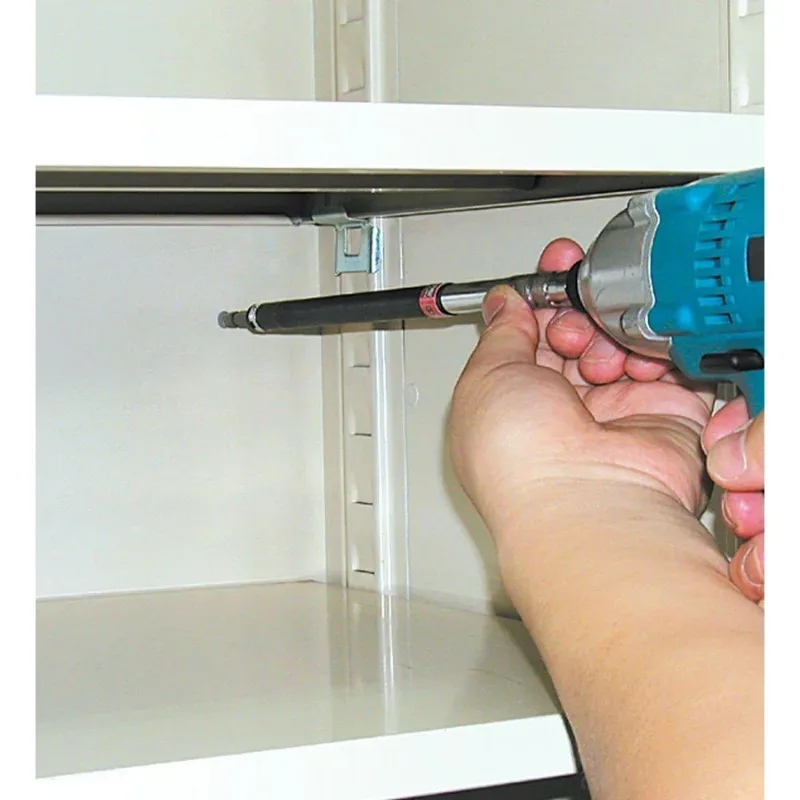 حامل لقم طويل ياباني من VESSEL EXJ150/EXJ300/WBJ100 - ساق سداسية 6.35 مم، متوازن، لتطبيقات القيادة والحاجز