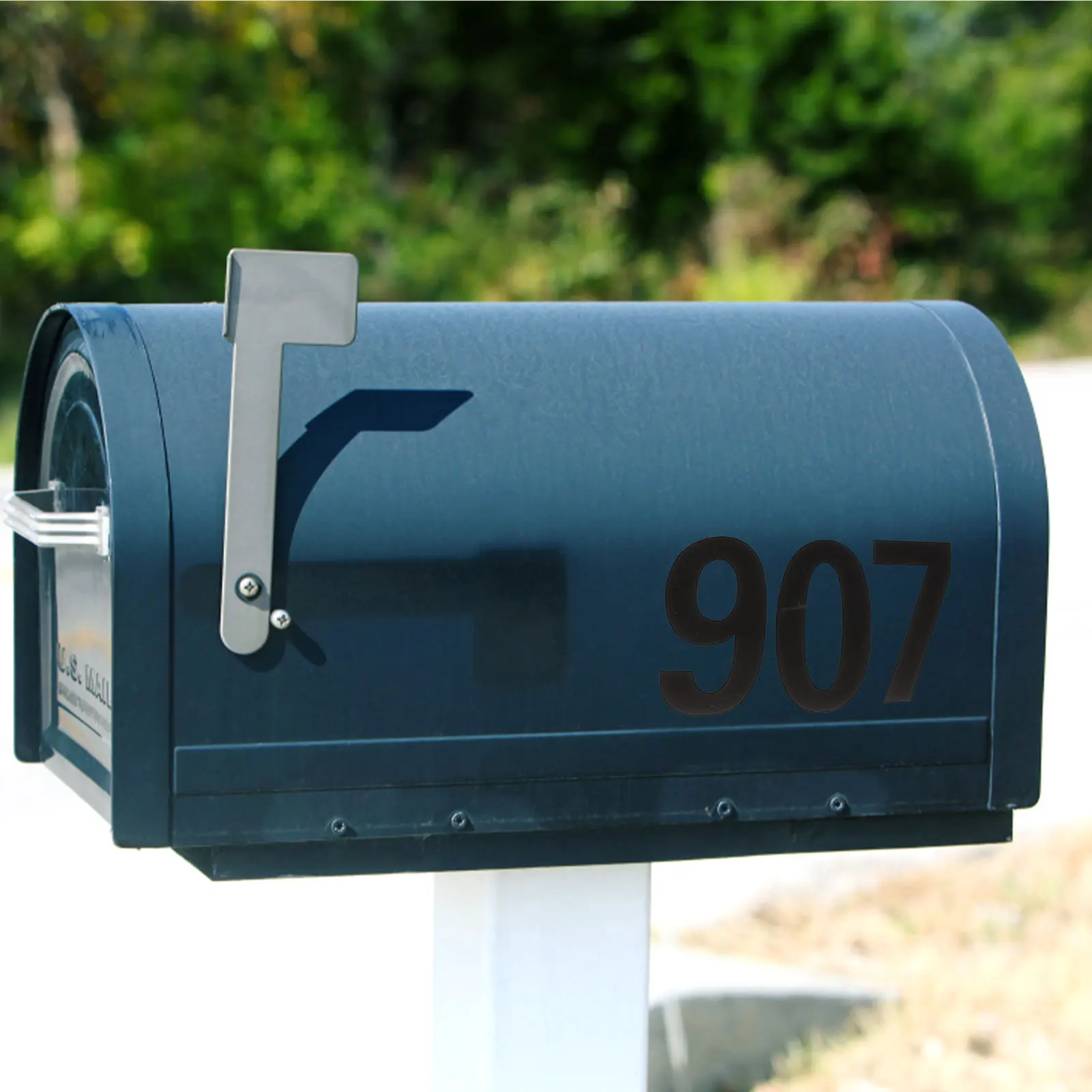 

Mailbox Numbers Reflective Self-Adhesive Decals Weatherproof Durable Pet Sticker Numbers For Mailbox Doorplate Sign Trash