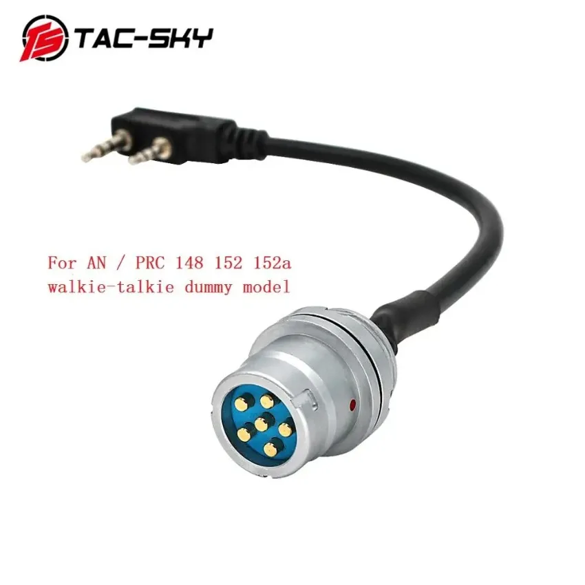 TAC-SKY U283 Tactical Intercom DIY Connector for AN / PRC 148 152 152A Intercom Dummy Model Tactical Prc