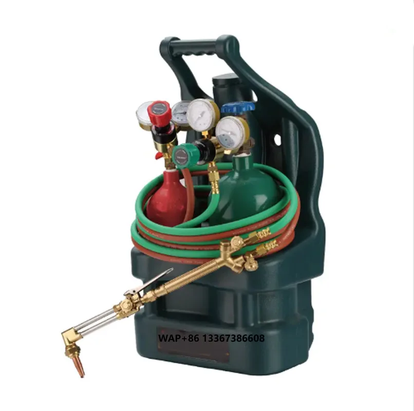 Professional Oxygen Acetylene Welding Cutting Torch Kit Welding & Cutting Outfit for Gas Cylinder Essential Equipment