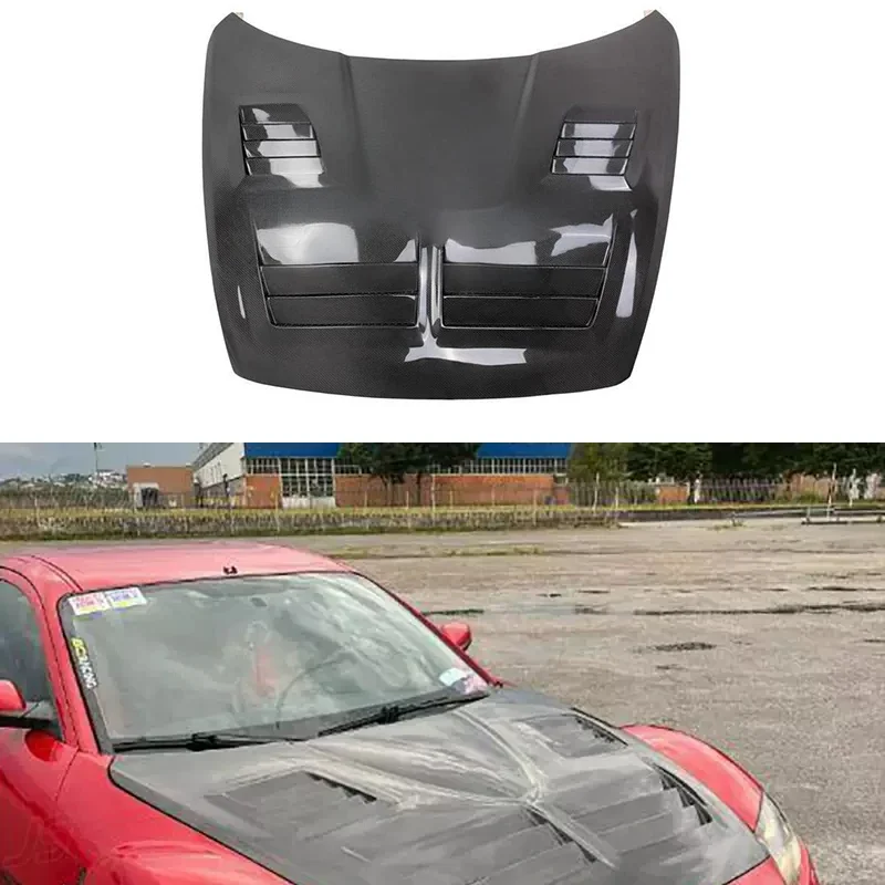 Carbon Fiber Hood Bonnet for Mazda RX8 Body Kit!