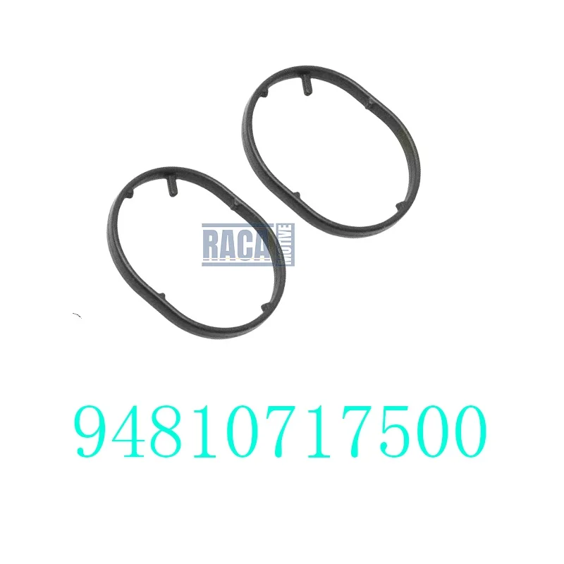 2PCS Oil radiator sealing ring For Porsche 911 Cayman 991 992 Cayenne 9PA 981 987 94810717500 948 107 175 00
