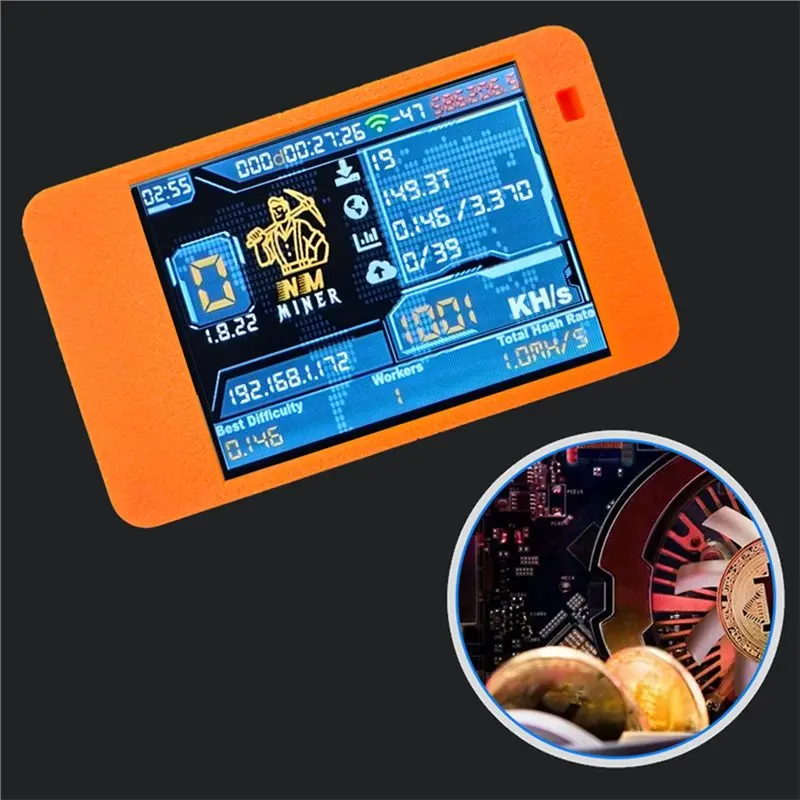 A74E-Nmminernerd BTC Solo Miner 1000KH/S 2.8