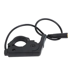 Acelerador de pulgar para bicicleta eléctrica, acelerador de pulgar de liberación rápida para manillar izquierdo y derecho Bafang BBS01 02 BBSHD