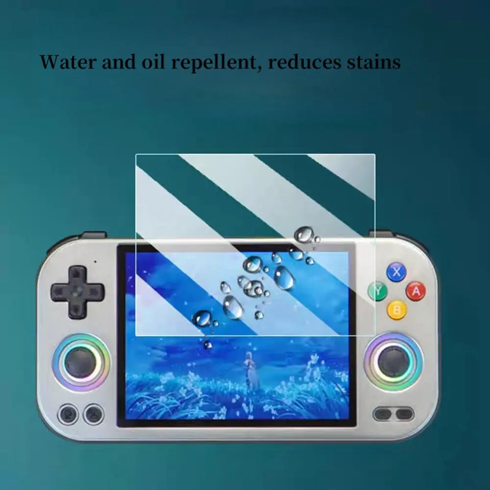 Защитная пленка для экрана Anbernic RG477M, пленка из закаленного стекла для RG477M, защита от царапин и твердости 9H, аксессуары для защиты экрана