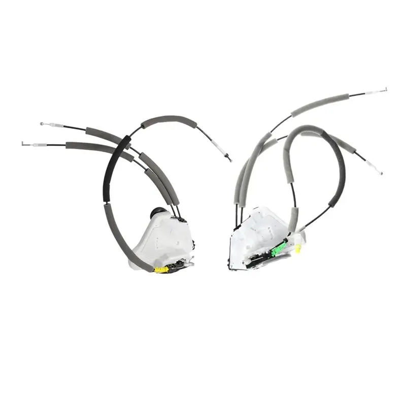 A13F-1Pair Car Front Door Lock Latch Actuator Cable Assembly For Nissan Rogue 2021-2025 80501-6RR0A 80500-6RR0A 805006RR0A