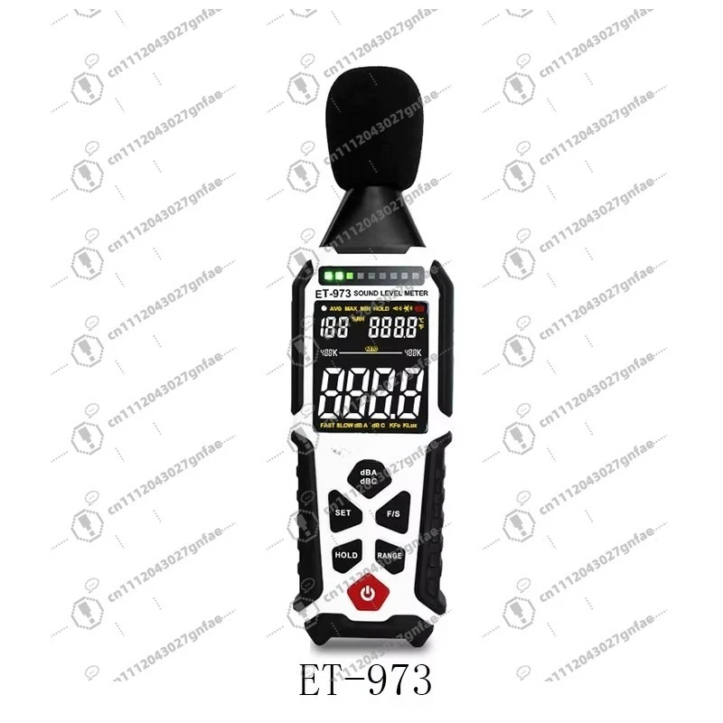 Factory Wholesale Most Popular Handheld Audio Db Ambient 2 Level Noise Sound Level Decibel Meter