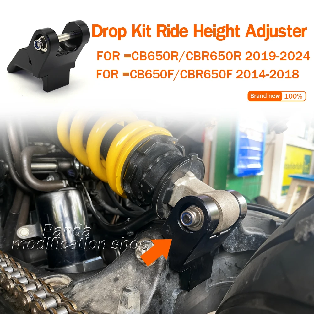 Lowering Kit Motorcycle For Honda CBR650R CB650R CB650F CBR650F 2019 2020 2021 2022 2023 2024 Drop Kit Ride Height Adjuster