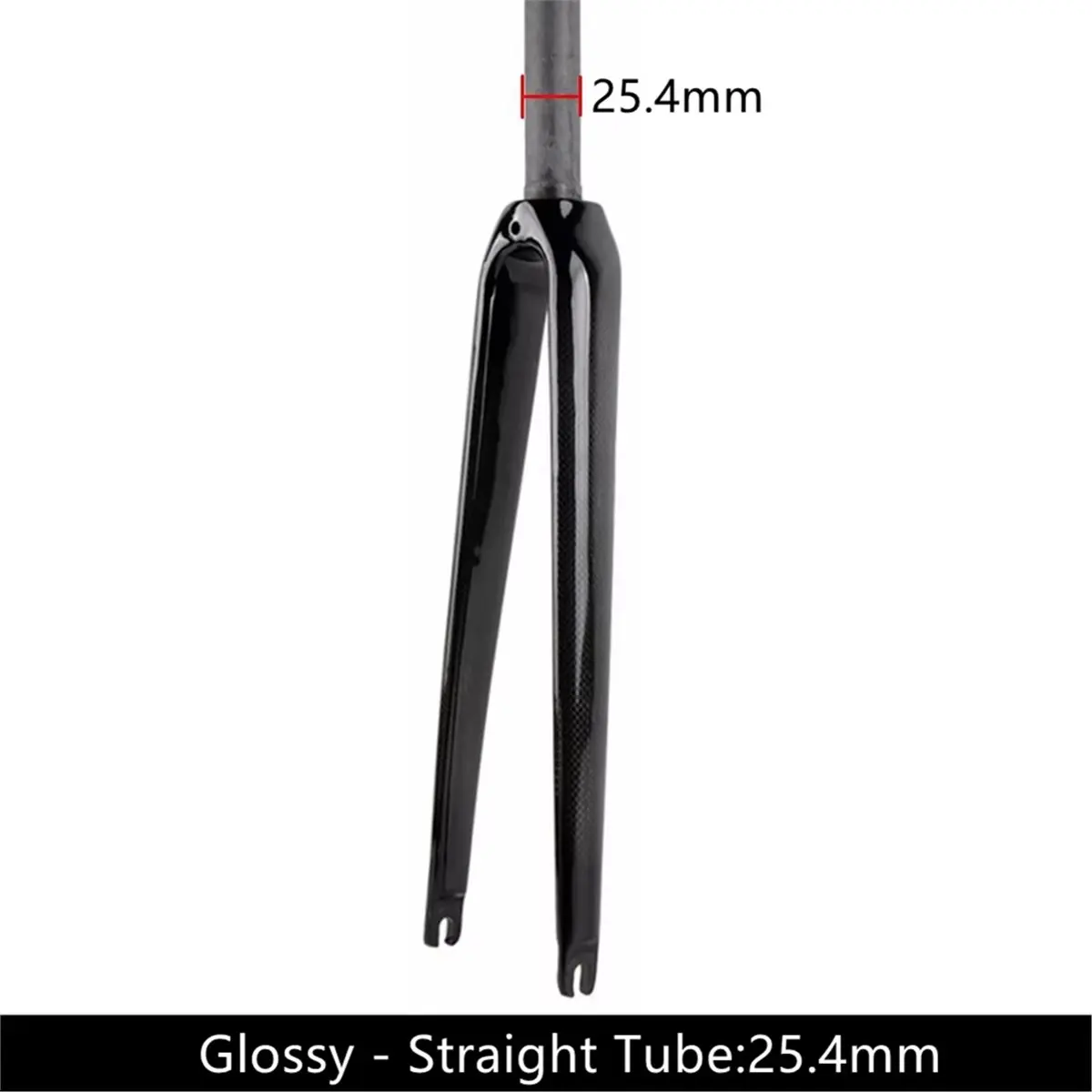 

Велосипедная передняя вилка AD10 из карбонового волокна для шоссейных велосипедов 700C, под V-образные тормоза, с диаметром штока 25,4 мм и 28,6 мм