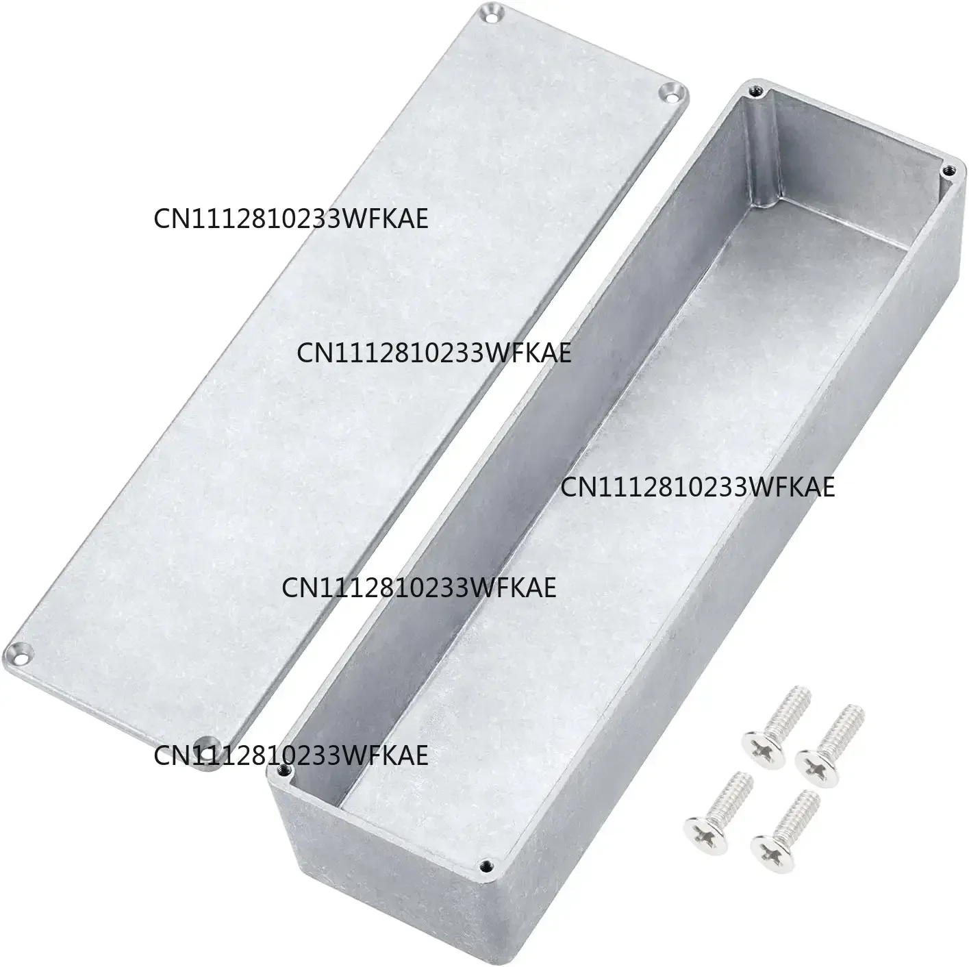 DAIERBUM 1032L Looper Guitar Pedal Enclosure Die-Cast Aluminum Effects Stomp Box Blank DIY 254x71x52.5mm
