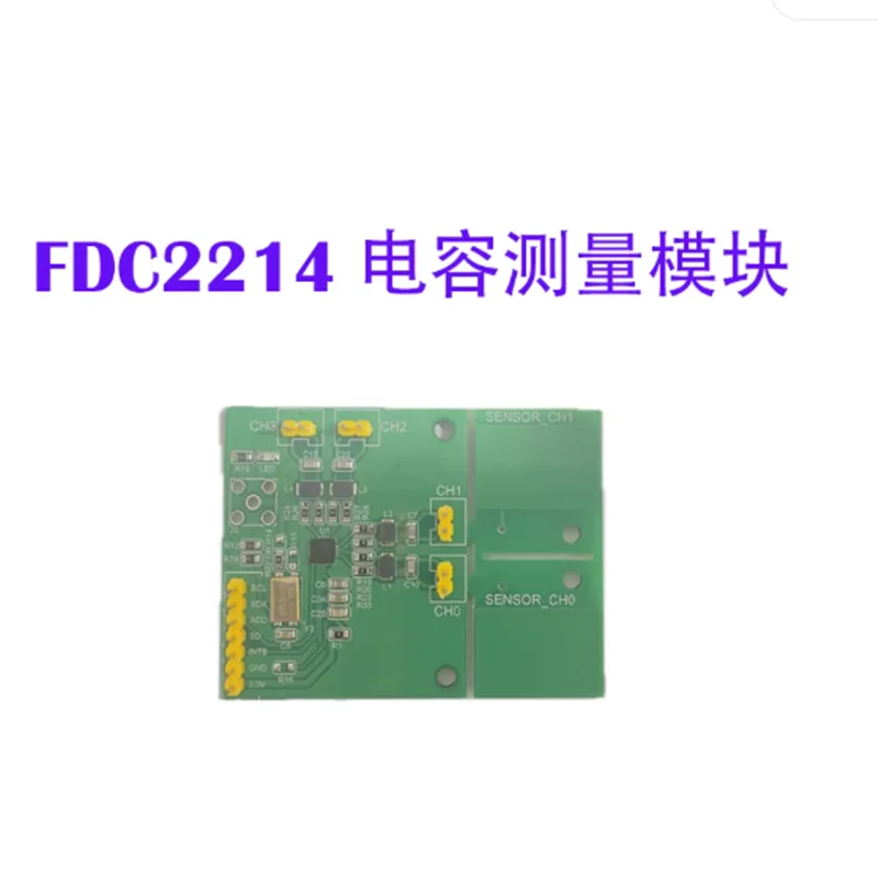 FDC2214EVM Capacitive Sensor Detection Module: Paper Counting, Gesture Recognition, Liquid Level Detection, and Pressure Sensing