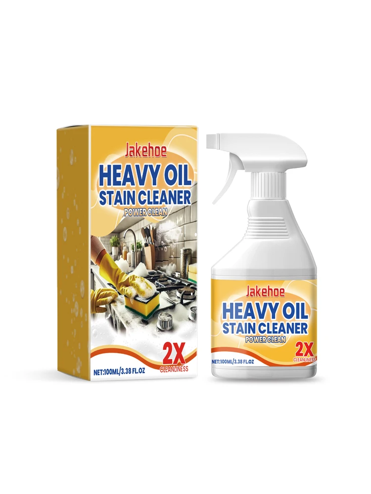 Kitchen degreasing cleaning spray heavy oil stain cleaning agent range hood kitchen utensils decontamination cleaning