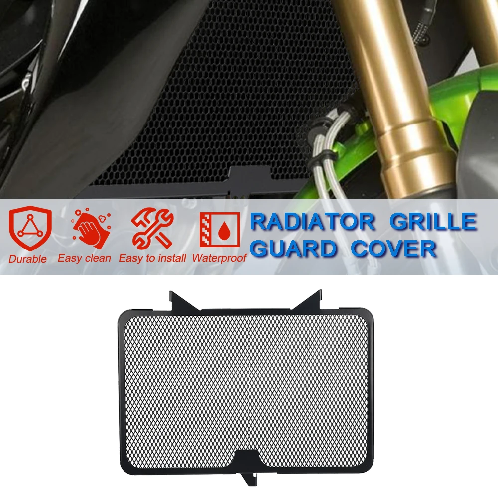 

For Kawasaki Z750 Z800 Z1000 Z1000SX Versys 1000 Ninja 1000SX Motorcycle Radiator Guard Grille Cover Protector Protective Grill