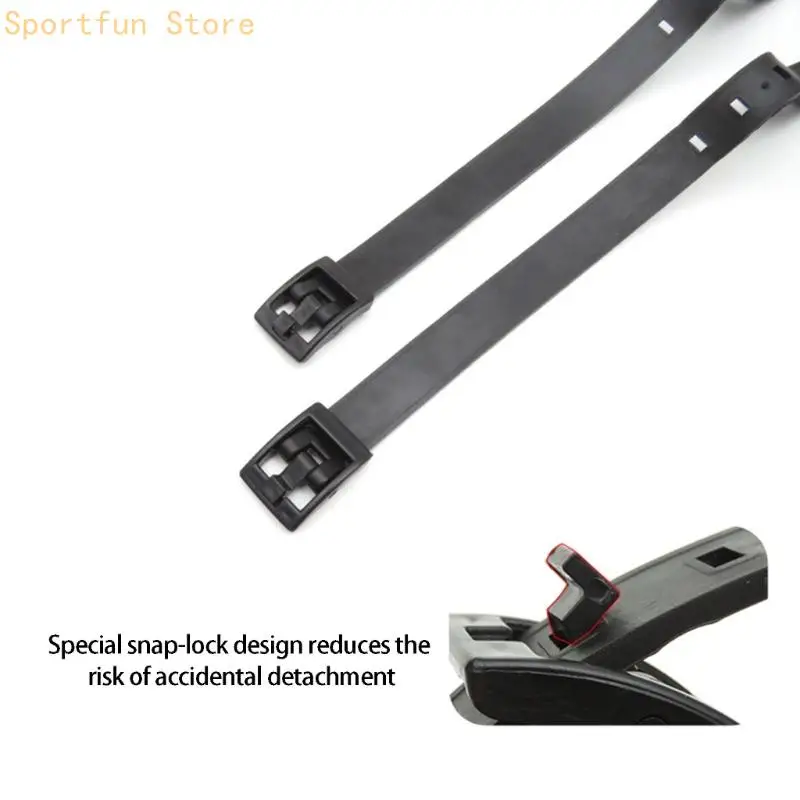 Adjustable Snorkeling Strap Wide Buckle Type Scubas Diving Cutter Strap X7JD