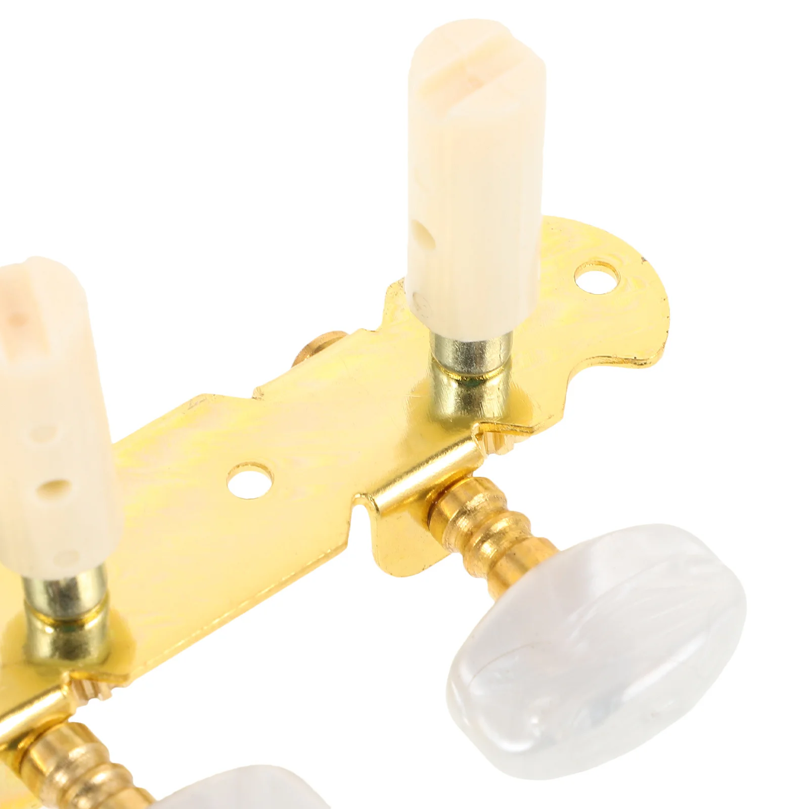 

Guitar Tuning Pegs Acrylic Heads Gold Plated Elegant Sophistication Durable Wood Construction Quick Easy String Changes Stable
