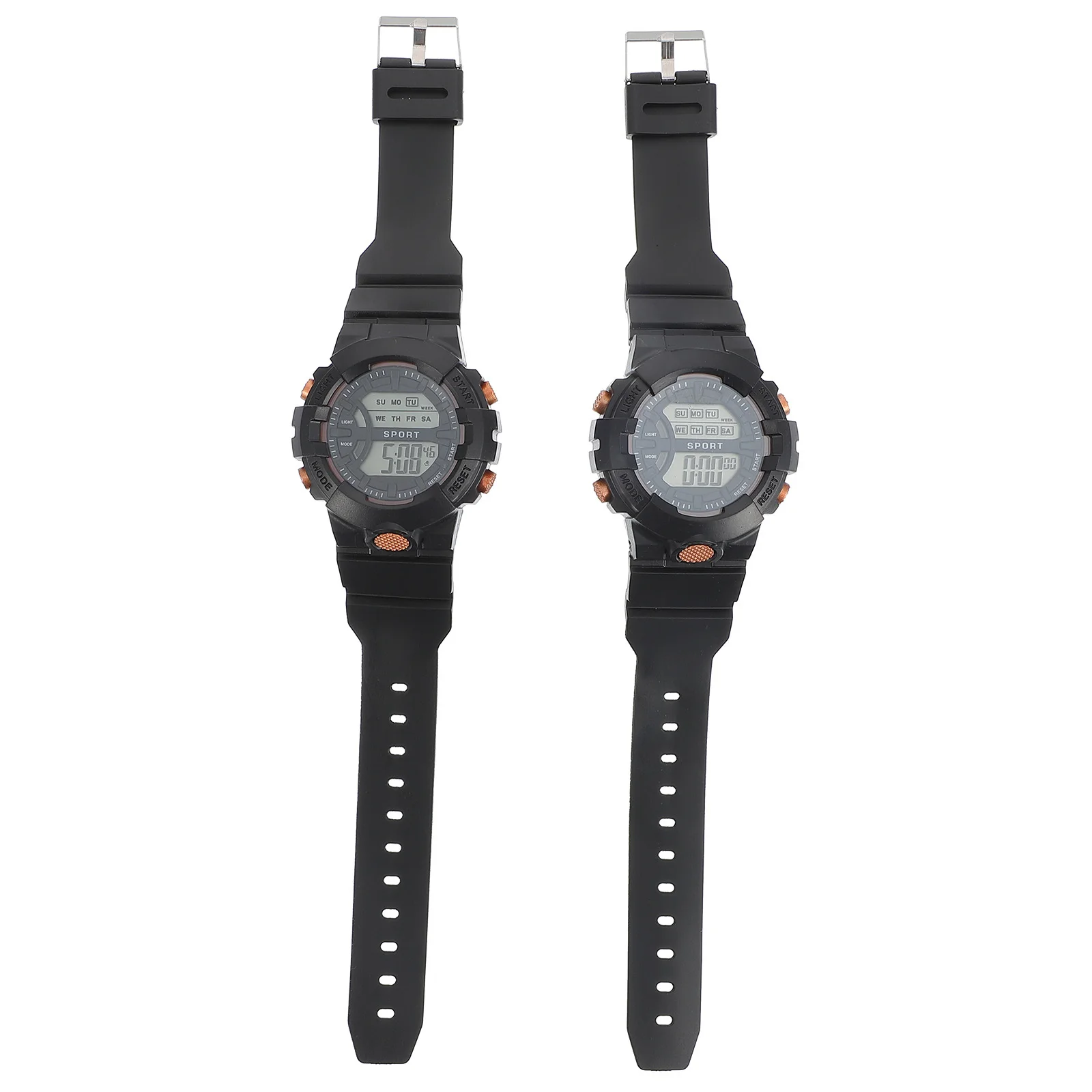 2Pcs Kids Digital Watches Clear Time Display Easy to Read Durable Material Great Gift for Family Friends Student Digital Watches