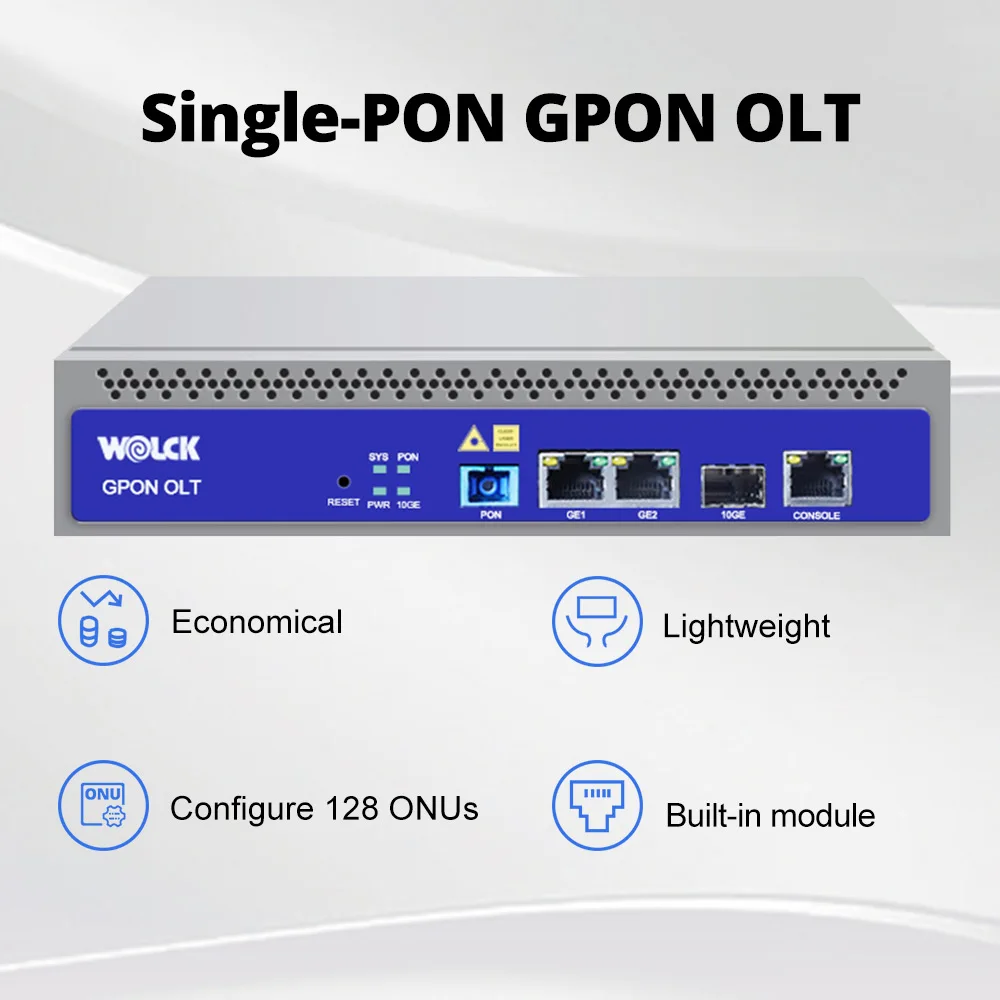 Mini 1pon 1 PON OLT Vsol OLT Hot Selling V-sol 1 Puerto Gpon Single Port 1port OLT