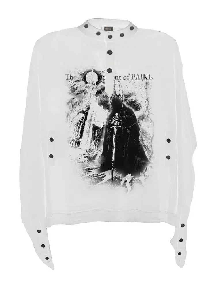 

Onalippa 2025 New Design Sense American Retro Long Sleeved T-shirt Unisex Autumn Winter Design Hoodie Base Top Women Ins