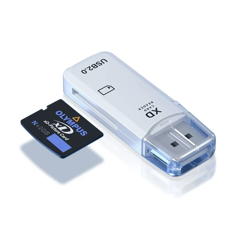 2 IN 1 Card Reader USB 3.0 Micro SD TF Card Memory Reader High Speed Multi-card Writer Adapter Flash Drive Laptop Accessories