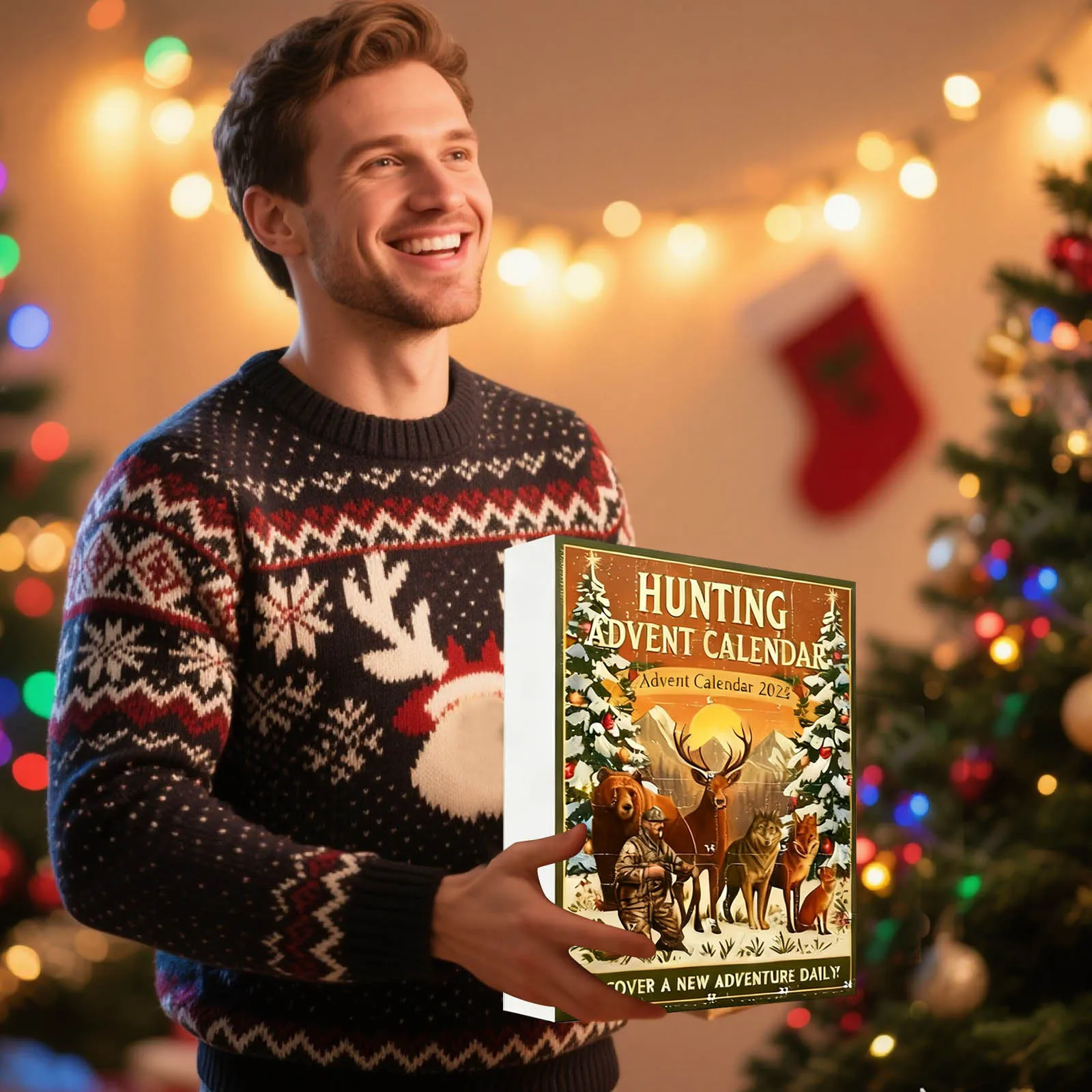 عيد الميلاد العد التنازلي دبوس تقويم القدوم تشريح عيد الميلاد العد التنازلي قلادة تحتوي على 24 رمل محمول متوافق مع الآلة #6