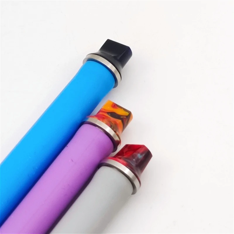 Giunto di paglia staccabile piatto in resina di acciaio inossidabile con punta a goccia 1PC 810