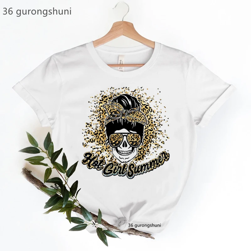 Camiseta con estampado gráfico de estilo veraniego para mujer, camiseta de regalo para el día de la madre, camiseta Harajuku para mujer, camiseta Hipster informal para mujer