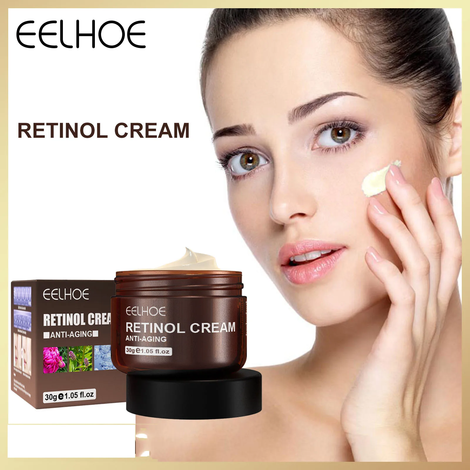 

EELHOE 30g Retinol Cream Brighten Cream Nourish Face Cream Moisturizing Nourish Skin Care