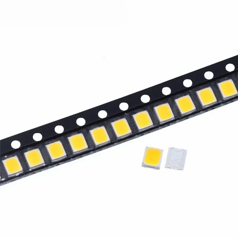 100pcs 21-25 lm weiß/warmweiß 2835 smd führte 0,2 w hohe helle Chip-LEDs neu heiß