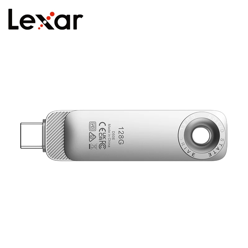 Lexar JumpDrive D50E Solid State Dual Drive 128GB 256GB 512GB 1TB USB3.2 Gen1 Type‑A /C 400MB/s Portable Pendrive OTG For Phone