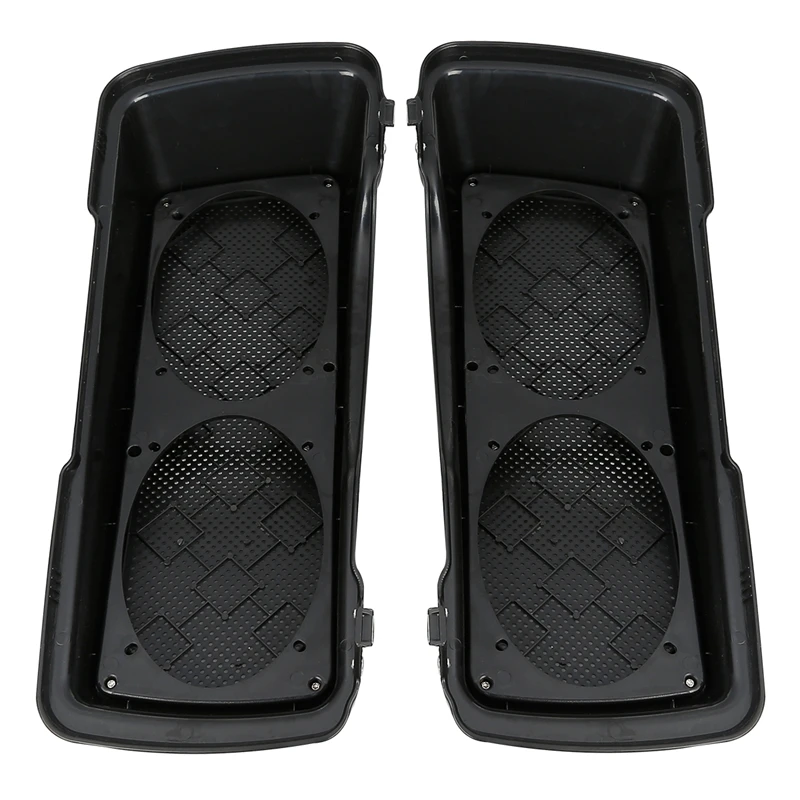 Alforjas duales para motocicleta, tapas de altavoz de 6x9 pulgadas o 5x7 pulgadas, aptas para Harley Davidson Touring 1993-2013