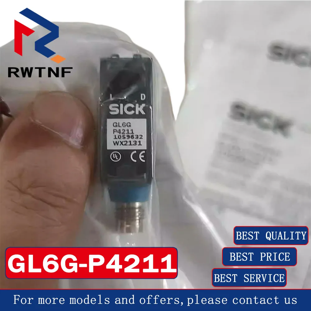 

Совершенно новый оригинальный датчик фотоэлектрического переключателя SICK GL6G-P4211, 100% оригинальный складской запас