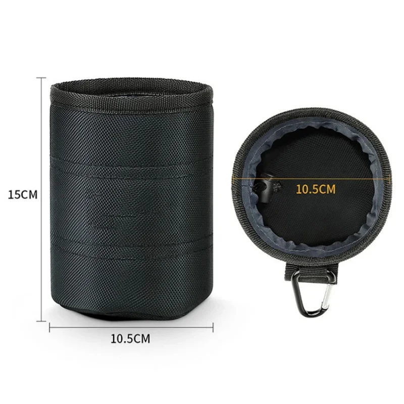 12 Inch Round Shape Durable Tool Belt Heavy Duty Waist Tool Pouch for Electrician Work