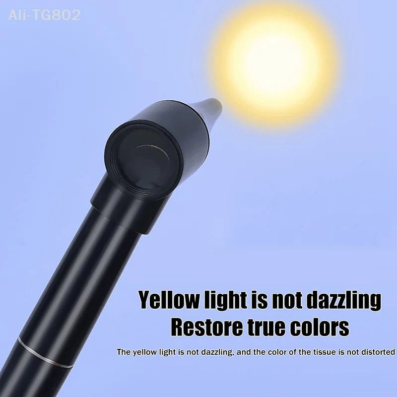 

Mini Otoscope Diagnostic Kit with 5pcs Speculas Magnifying Lens LED Light Flashlight for Nurse Student Diagnostic Instrument