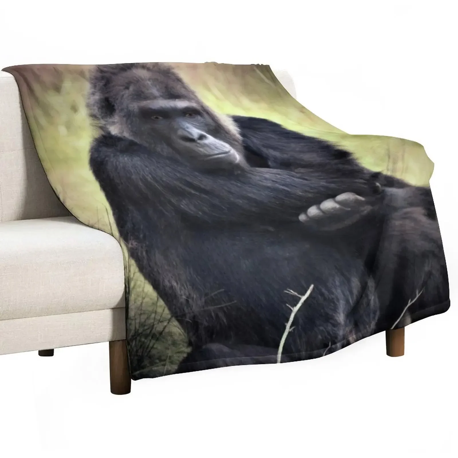 

Gorilla Throw Blanket Bed Fashionable wednesday Fashion Sofas for babies Blankets