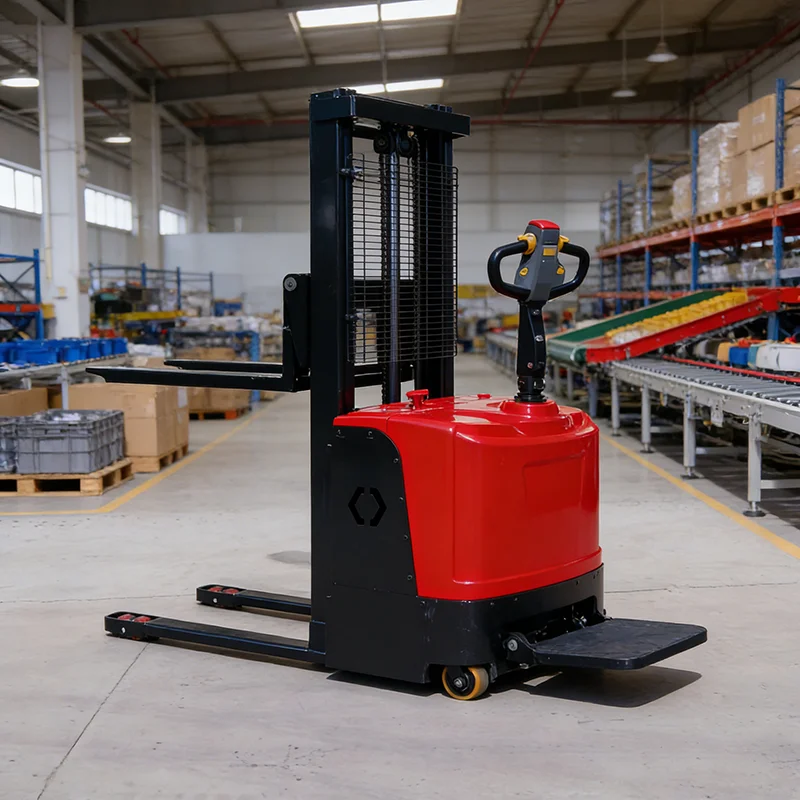 Lithium Ion Electric Stacker 1500kg with Smart BMS and 3 Hour Fast Charging for Cold Storage