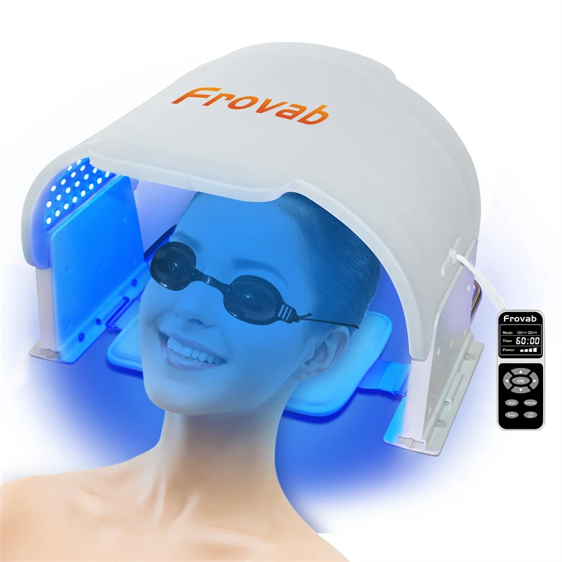 Led Gezichtsmasker Lichttherapie Met Nekmasker Fototherapie Rimpels Lamp Schoonheidsmasker Huidverjonging Schoonheidssalon Gebruik